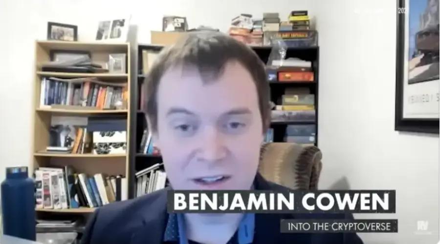 Бенджамин Коуэн посоветовал владельцам биткоинов перестать быть оптимистами